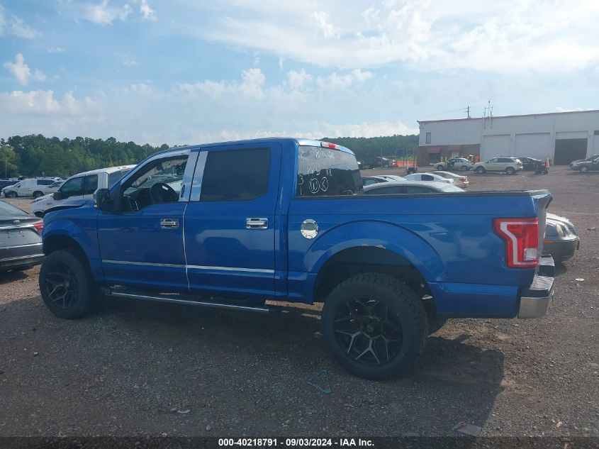 2016 FORD F-150 XLT - 1FTEW1CP6GKD08131