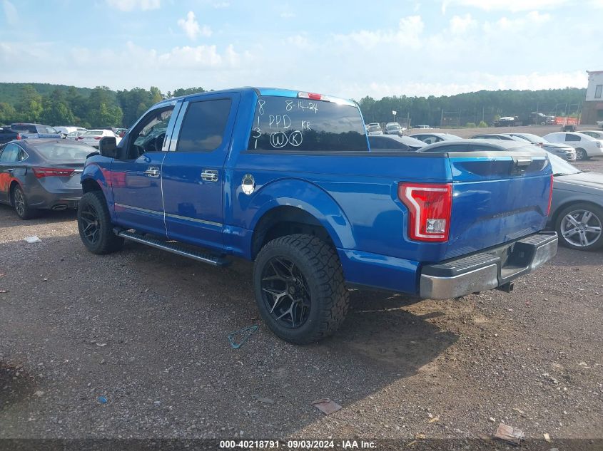 2016 FORD F-150 XLT - 1FTEW1CP6GKD08131