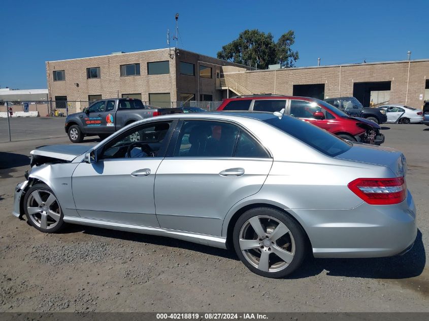 2012 Mercedes-Benz E 350 VIN: WDDHF5KB0CA613897 Lot: 40218819