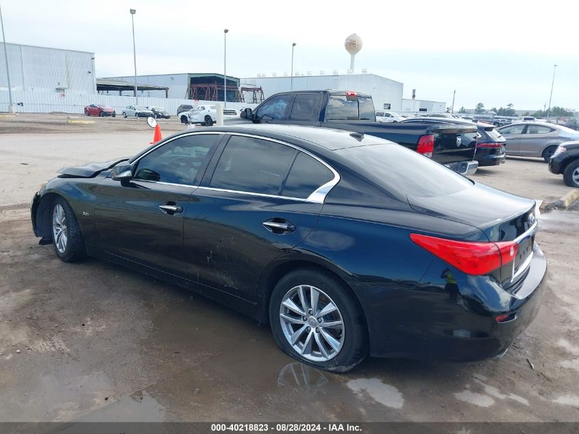 2017 Infiniti Q50 3.0T Premium VIN: JN1EV7AP1HM732706 Lot: 40218823