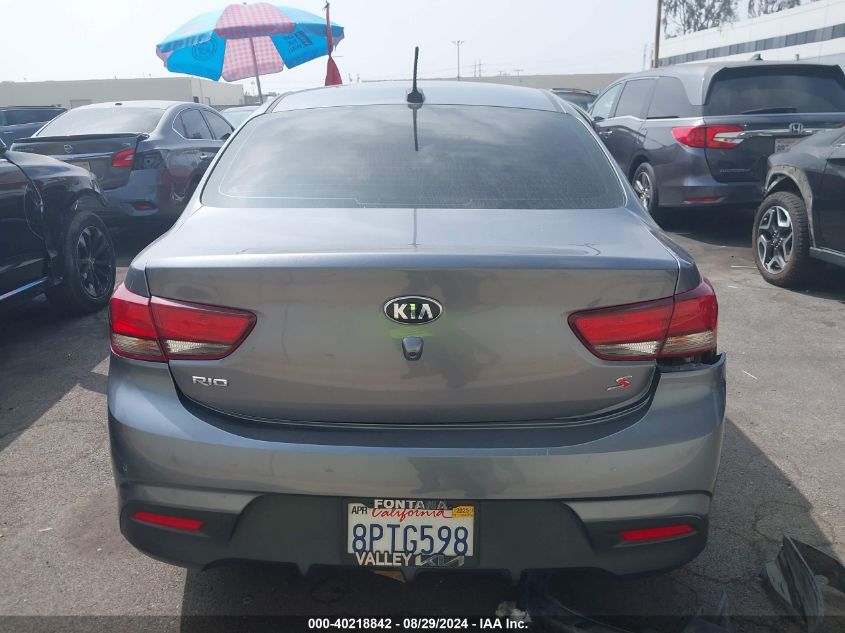 2020 Kia Rio S VIN: 3KPA24AD6LE319115 Lot: 40218842