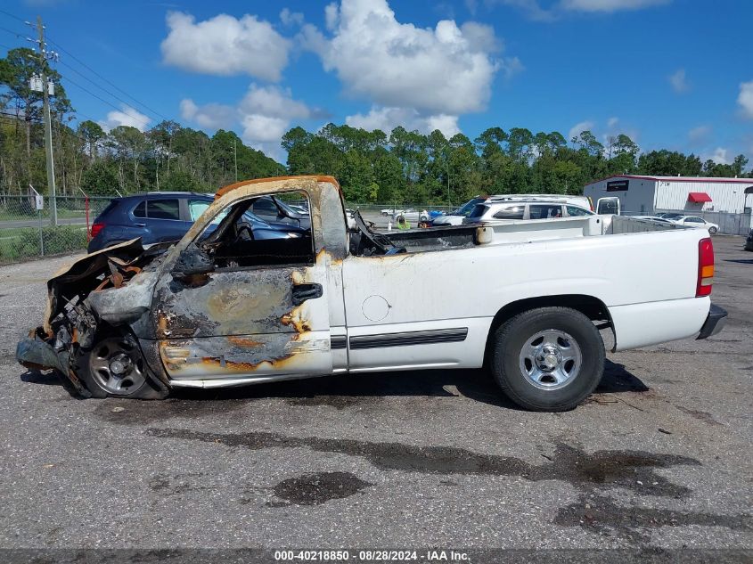 1999 Chevrolet Silverado 1500 Ls VIN: 1GCEC14V4XE106862 Lot: 40218850