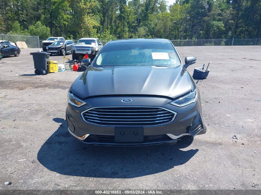 2019 Ford Fusion Sel VIN: 3FA6P0CD8KR219494 Lot: 40218853