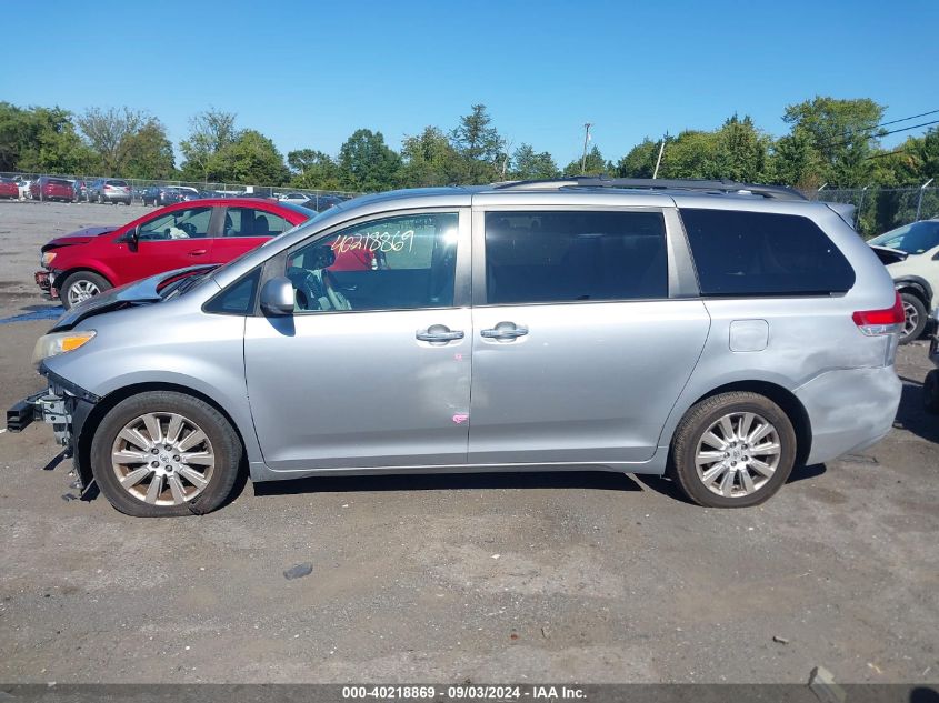 2011 Toyota Sienna Limited VIN: 5TDDK3DC0BS025000 Lot: 40218869