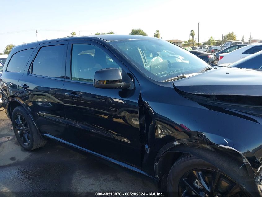 2018 Dodge Durango Sxt Rwd VIN: 1C4RDHAG2JC431400 Lot: 40218870