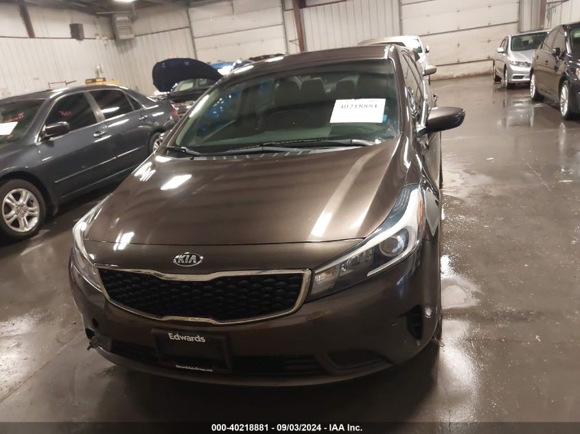 2018 Kia Forte Lx VIN: 3KPFL4A70JE197216 Lot: 40218881