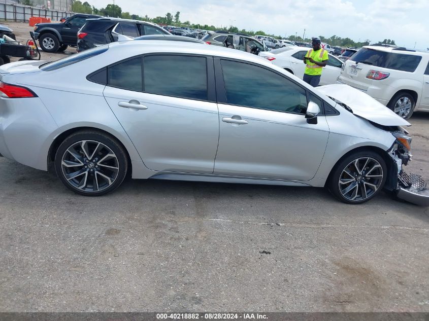 2022 Toyota Corolla Se VIN: JTDS4MCE5N3500446 Lot: 40218882