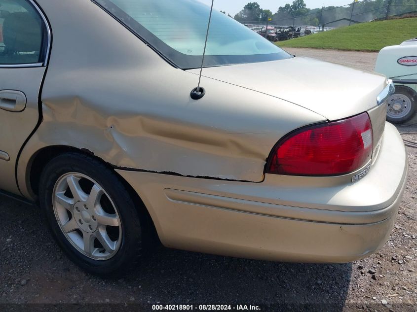 2000 Mercury Sable Ls Premium VIN: 1MEFM55S1YA605607 Lot: 40218901