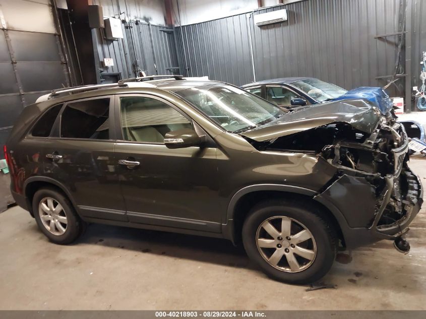 2012 Kia Sorento Lx VIN: 5XYKT3A61CG249541 Lot: 40218903