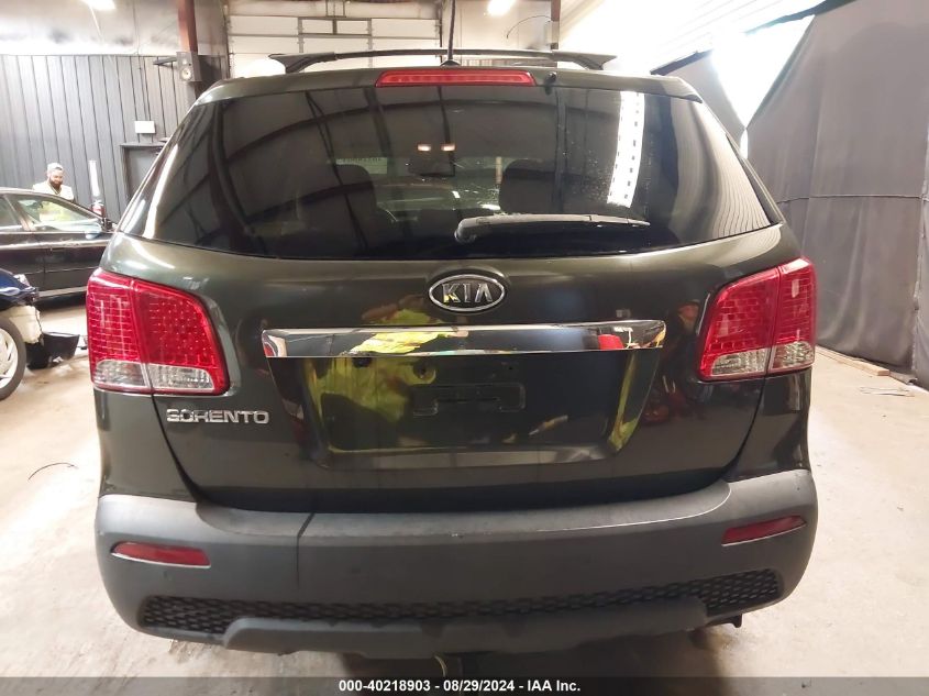 2012 Kia Sorento Lx VIN: 5XYKT3A61CG249541 Lot: 40218903