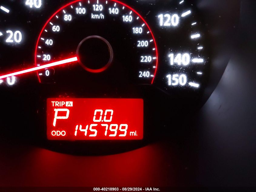 2012 Kia Sorento Lx VIN: 5XYKT3A61CG249541 Lot: 40218903