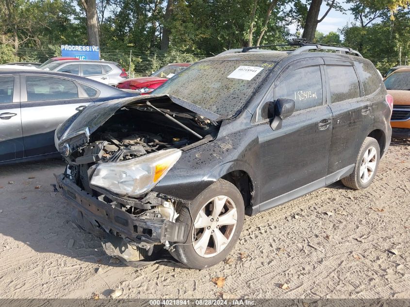 2015 Subaru Forester 2.5I Premium VIN: JF2SJADC2FH485916 Lot: 40218941