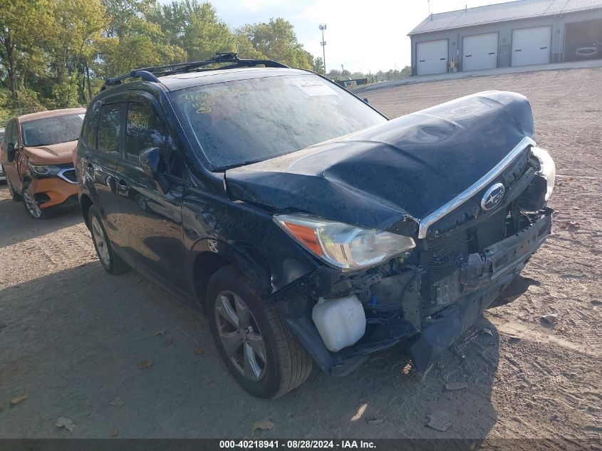 2015 Subaru Forester 2.5I Premium VIN: JF2SJADC2FH485916 Lot: 40218941