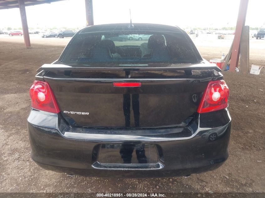 2014 DODGE AVENGER SXT - 1C3CDZCG6EN121130