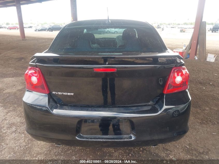 2014 Dodge Avenger Sxt VIN: 1C3CDZCG6EN121130 Lot: 40218951