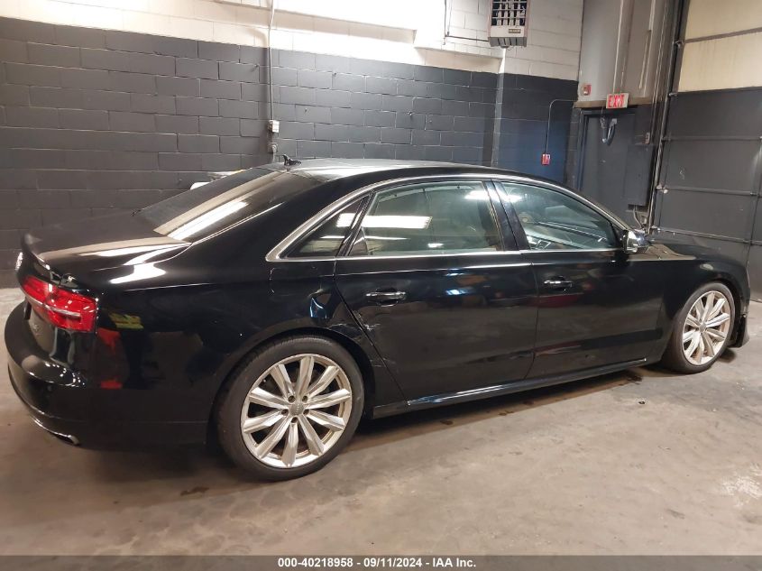 2016 Audi A8 L 4.0T Sport VIN: WAU43AFD5GN015810 Lot: 40218958