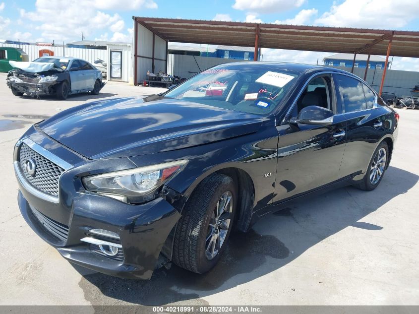 2017 Infiniti Q50 3.0T Signature Edition VIN: JN1EV7AP2HM742273 Lot: 40218991