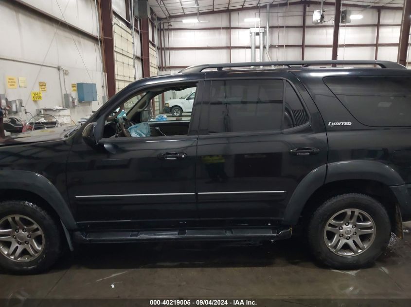 2004 Toyota Sequoia Limited VIN: 5TDZT38A24S226055 Lot: 40219005