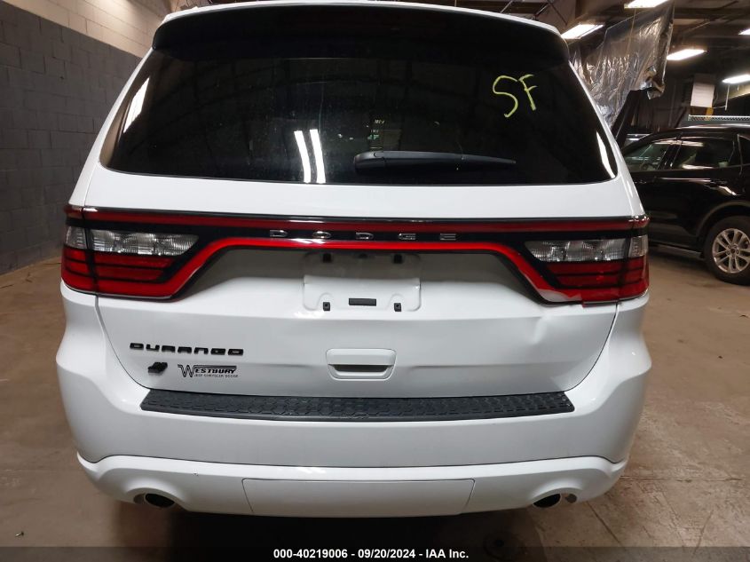 2022 Dodge Durango Sxt Awd VIN: 1C4RDJAG7NC173758 Lot: 40219006