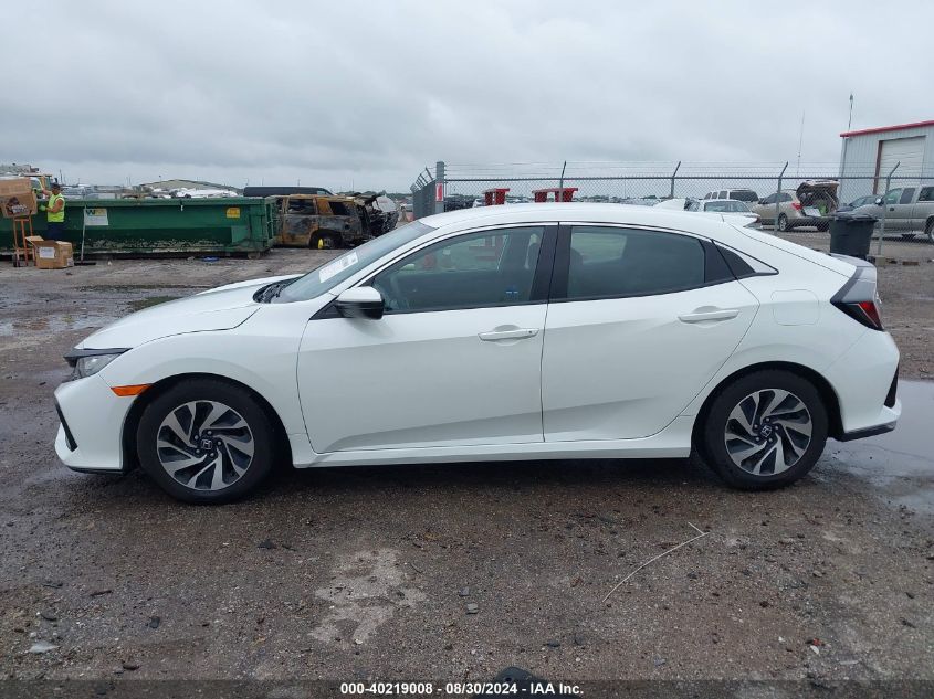 2017 Honda Civic Lx VIN: SHHFK7H25HU421517 Lot: 40219008