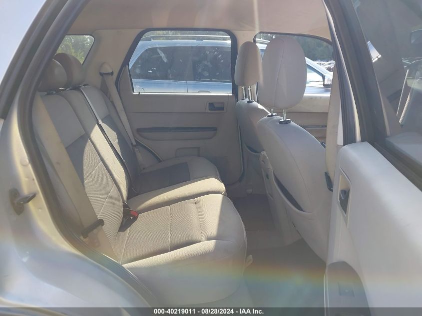 2008 Ford Escape Xlt VIN: 1FMCU03Z68KC07631 Lot: 40219011