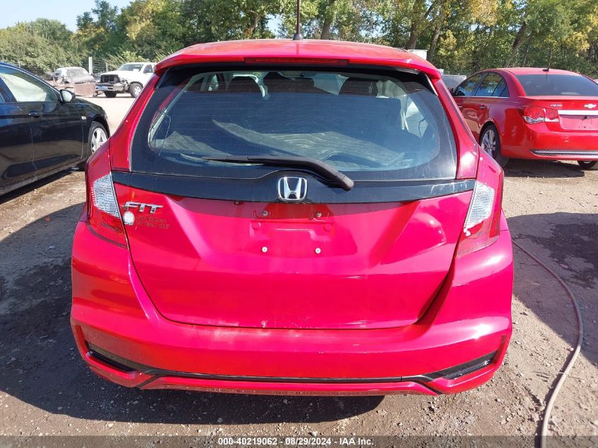 2019 Honda Fit Lx VIN: 3HGGK5H44KM733375 Lot: 40219062