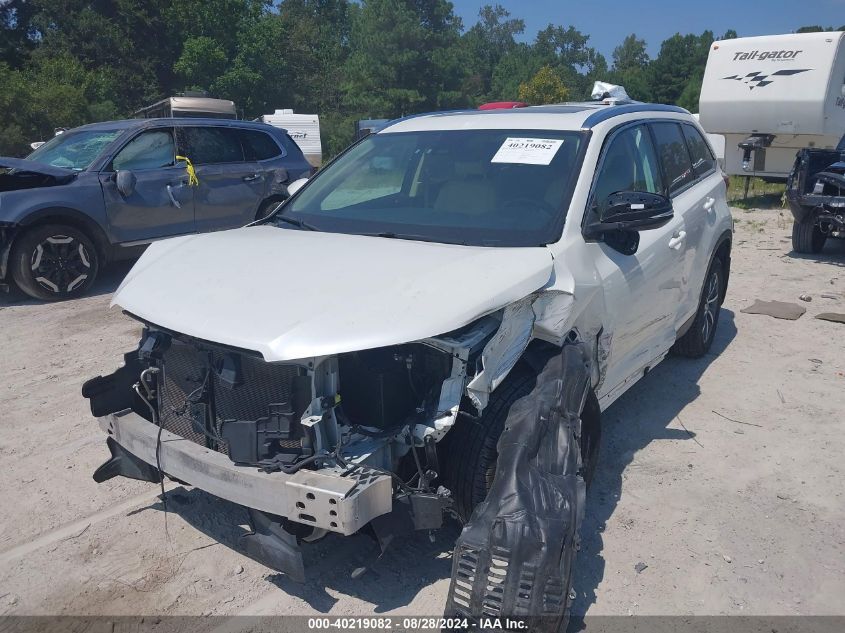 5TDJZRFH8KS924469 2019 TOYOTA HIGHLANDER - Image 2