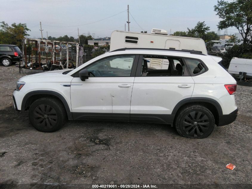 2022 Volkswagen Taos 1.5T S VIN: 3VVAX7B26NM078098 Lot: 40219081