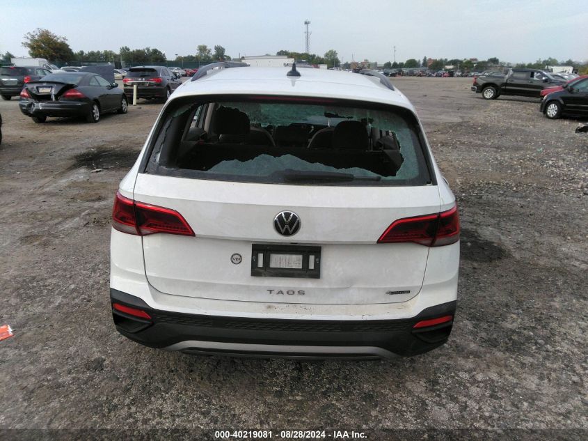 2022 Volkswagen Taos 1.5T S VIN: 3VVAX7B26NM078098 Lot: 40219081