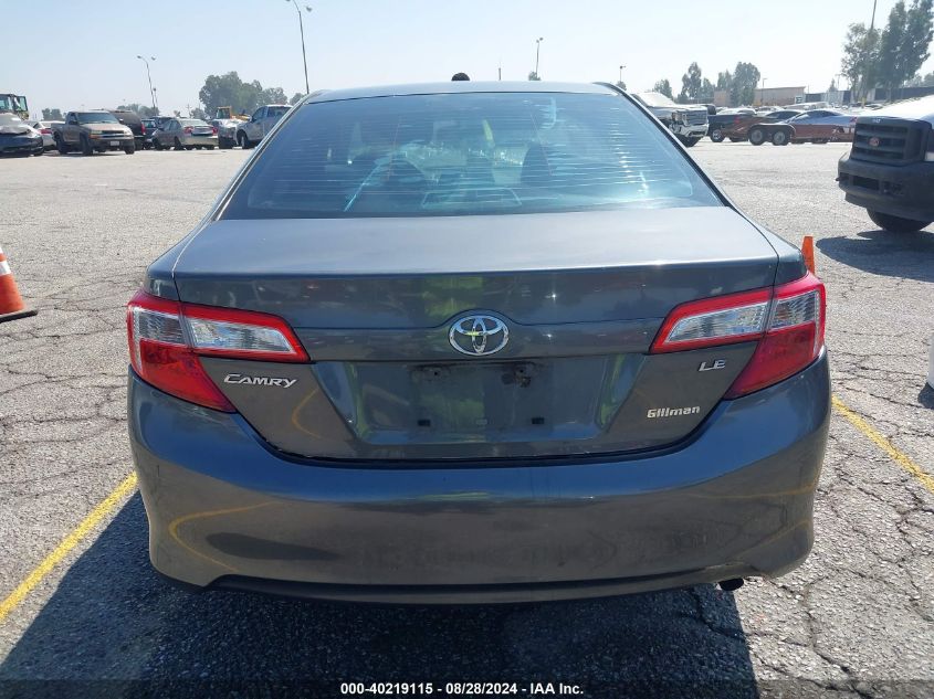 2012 Toyota Camry Le VIN: 4T4BF1FK2CR272117 Lot: 40219115