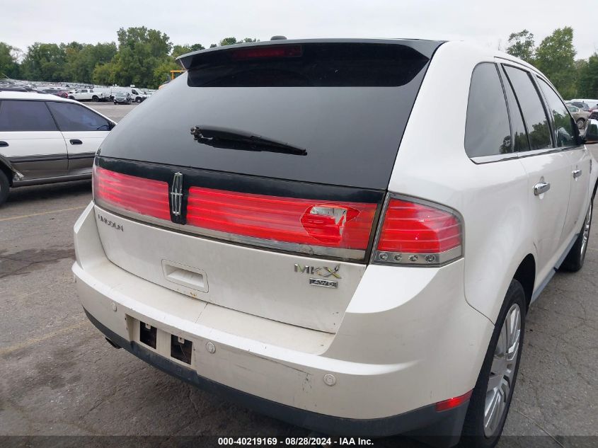 2010 Lincoln Mkx VIN: 2LMDJ8JC3ABJ05959 Lot: 40219169