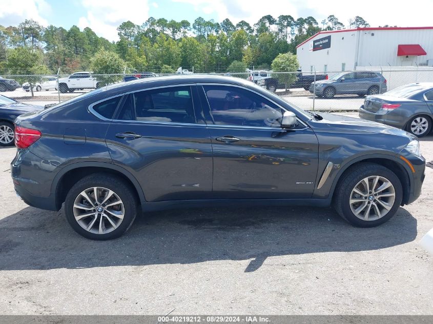 2018 BMW X6 Sdrive35I VIN: 5UXKU0C57J0G80700 Lot: 40219212