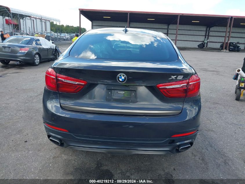 2018 BMW X6 Sdrive35I VIN: 5UXKU0C57J0G80700 Lot: 40219212