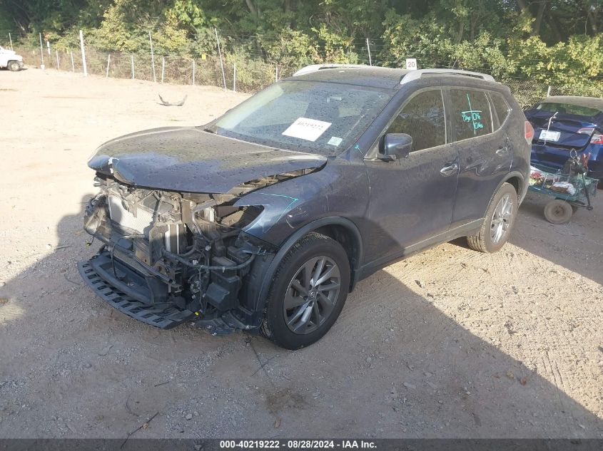 KNMAT2MV8GP713100 2016 NISSAN ROGUE - Image 2