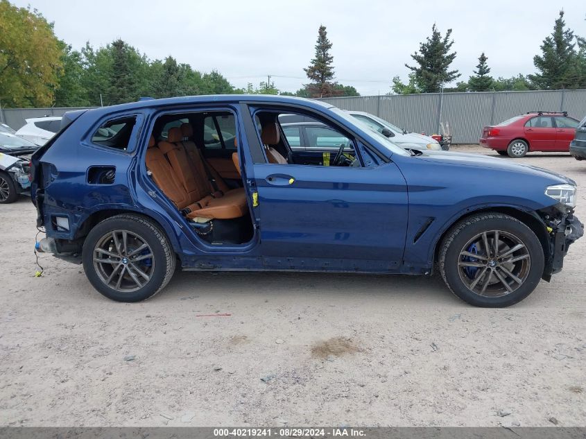 2019 BMW X3 M40I VIN: 5UXTS3C58K0Z05894 Lot: 40219241