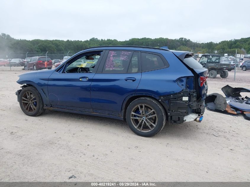 2019 BMW X3 M40I VIN: 5UXTS3C58K0Z05894 Lot: 40219241