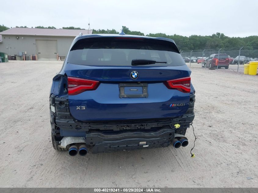 2019 BMW X3 M40I VIN: 5UXTS3C58K0Z05894 Lot: 40219241