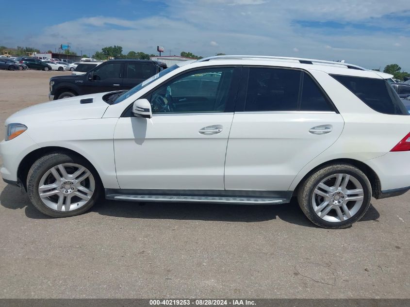 2014 Mercedes-Benz Ml 350 VIN: 4JGDA5JB3EA311690 Lot: 40219253