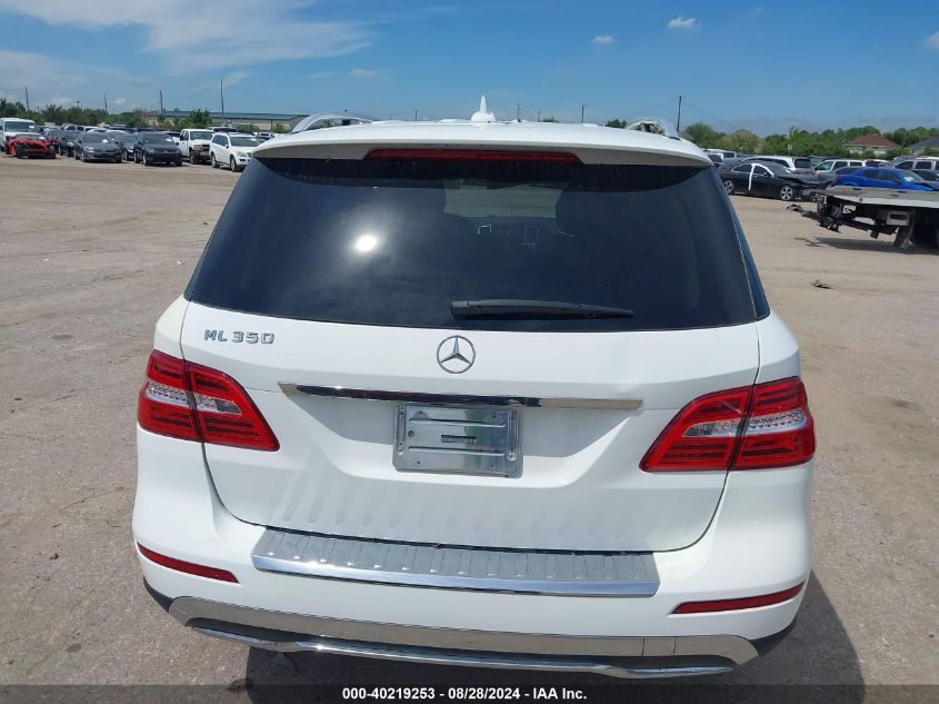 2014 Mercedes-Benz Ml 350 VIN: 4JGDA5JB3EA311690 Lot: 40219253