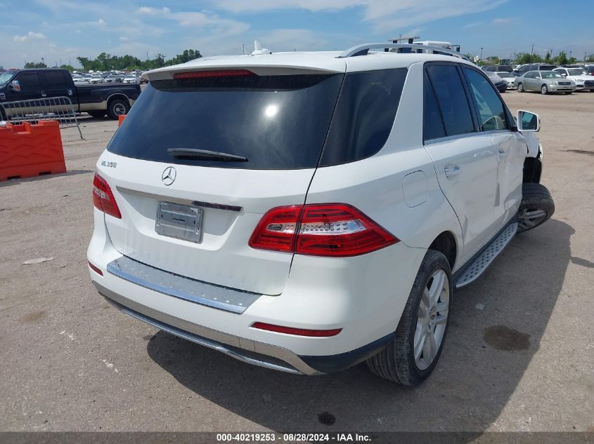 VIN 4JGDA5JB3EA311690 2014 Mercedes-Benz ML 350 no.4