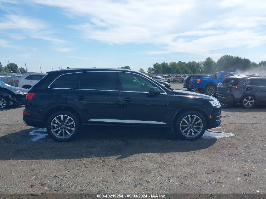 2018 Audi Q7 3.0T Premium VIN: WA1LAAF79JD035998 Lot: 40219254