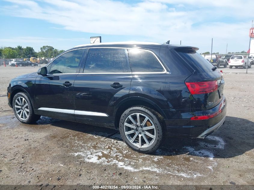 2018 Audi Q7 3.0T Premium VIN: WA1LAAF79JD035998 Lot: 40219254