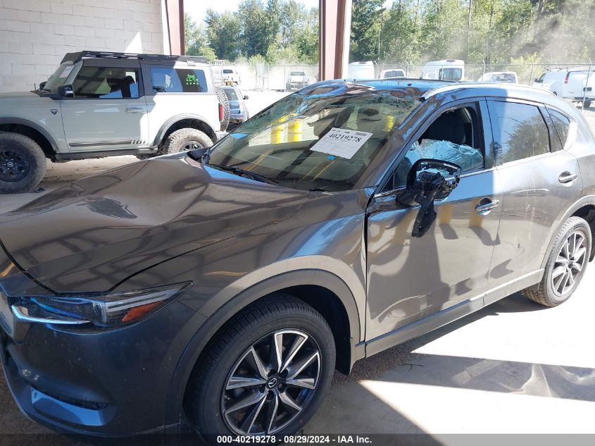 2018 Mazda Cx-5 Grand Touring VIN: JM3KFBDM6J0335160 Lot: 40219278