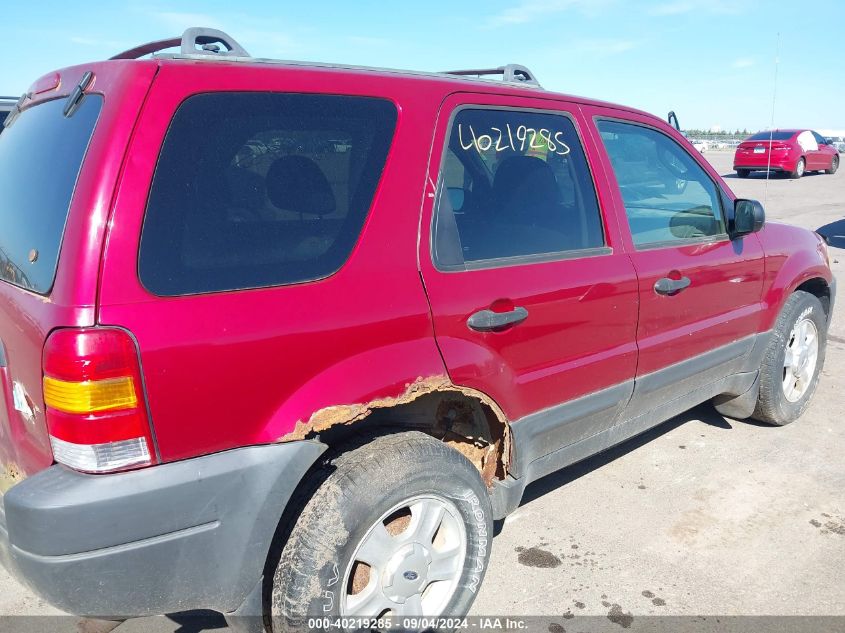 2003 Ford Escape Xlt VIN: 1FMYU931X3KB81516 Lot: 40219285