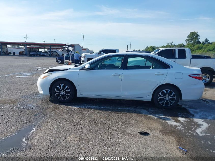 2016 Toyota Camry Le VIN: 4T1BF1FK8GU172846 Lot: 40219331