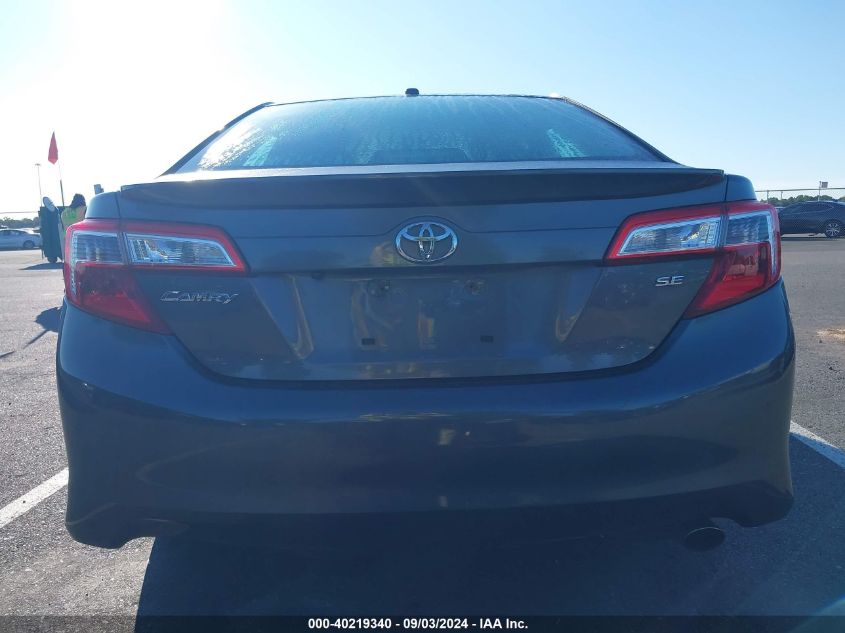 2013 Toyota Camry Se VIN: 4T1BF1FK6DU647969 Lot: 40219340