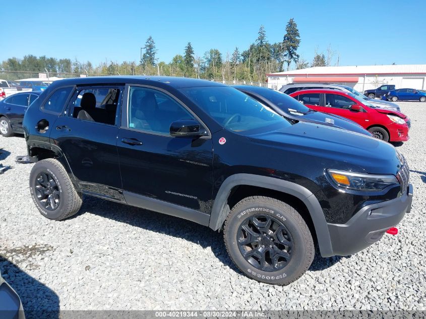 2022 Jeep Cherokee Trailhawk 4X4 VIN: 1C4PJMBX3ND509268 Lot: 40219344