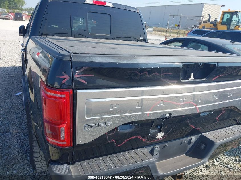 2016 Ford F150 Supercrew VIN: 1FTEW1EG6GFD31012 Lot: 40219347