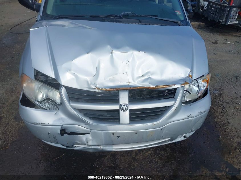 2007 Dodge Grand Caravan Se VIN: 1D4GP24R27B125470 Lot: 40219352