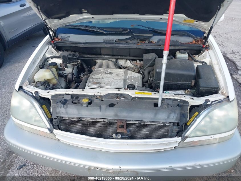 2001 Lexus Rx 300 VIN: JTJGF10U810103753 Lot: 40219355